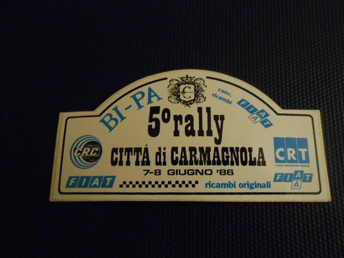 Adesivo sticker rally citta - sticker-rally, citta'di