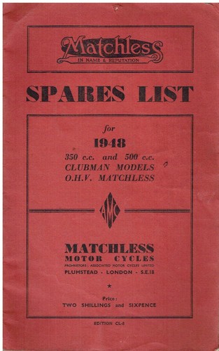 Matchless 350cc g3l 500cc - &,