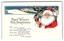 Cartolina Babbo Natale 1931