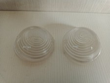 coppia plastiche luci posizione freccia originali vintage Catalux 9052 Fiat 500