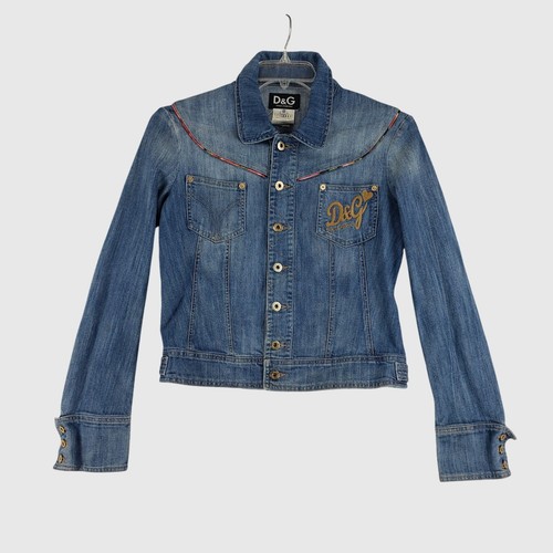 Giacca denim donna vintage