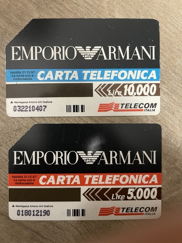 Schede telefoniche emporio - schede,