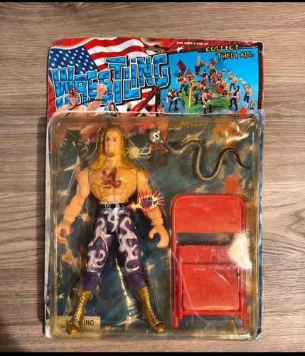 Wrestling action figure sealed - wrestling,