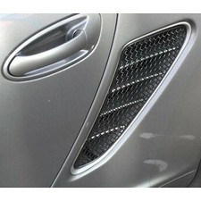 GRIGLIE SFIATO LATERALI NERE ZUNSPORT per PORSCHE BOXSTER 987.1 2005-08 ZPR46205(1)B