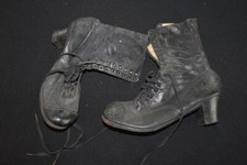 Antico Edwardian pelle Nera