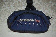 Reebok Classic, Marsupio, Blu navy, tessuto sintetico, usato