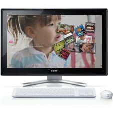 Sony VAIO PC Bianco All-in-One 2.2ghz i7 3D Touch 1080p Blu-Ray 3TB HDD 8GB di RAM