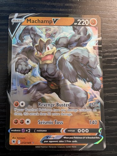Machamp ultra rare - ultra, swsh10