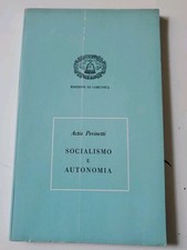 Socialismo e autonomia - Actis