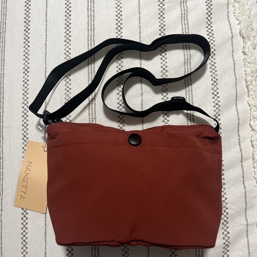 Borsa manetta borgogna cross - manetta,