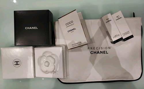 Pochette chanel con camelia - pochette, in