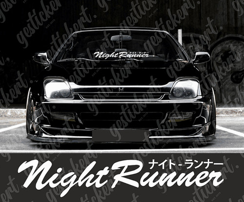 Adesivo night runner - adesivo, 60