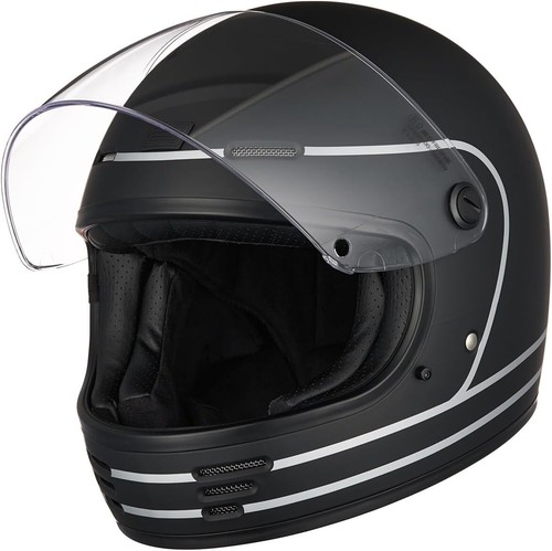 Casco integrale stile vintage