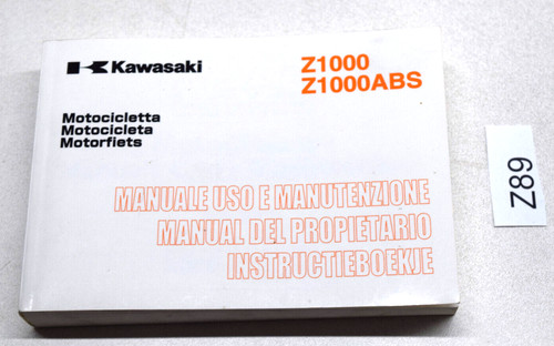 Kawasaki z1000 manuale - z1000,