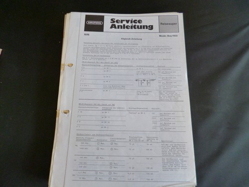 Manuale servizio originale - di,