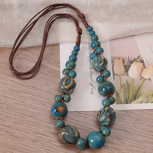Nuova collana perle in - collana,