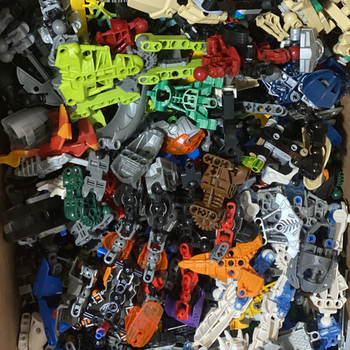 Lego 100 random bionicle - lego,