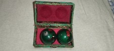 Palline Cinesi Baoding  Sonore Antistress con Scatola  Pezzo Vintage