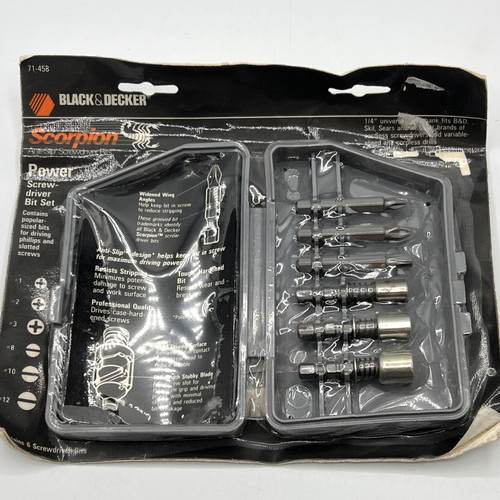 Black decker scorpion - black, di
