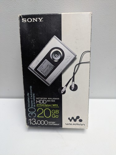 Walkman rete sony hd3 - di, nw-hd3