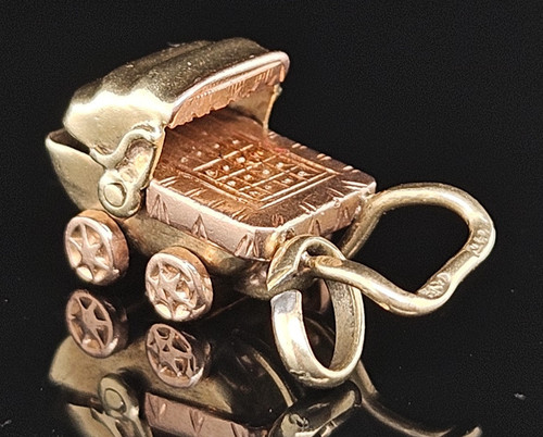 Passeggino carrozzina oro - carrozzina,