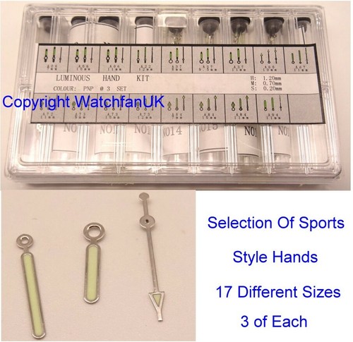 Set lancette per orologi - set,