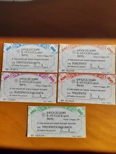 MINIASSEGNI DA  150 200 250 300 350 BANCA CALDERARI & MOGGIOLI s.p.a. TRENTO  FD