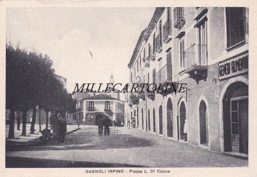 Bagnoli irpino piazza di - bagnoli, l.
