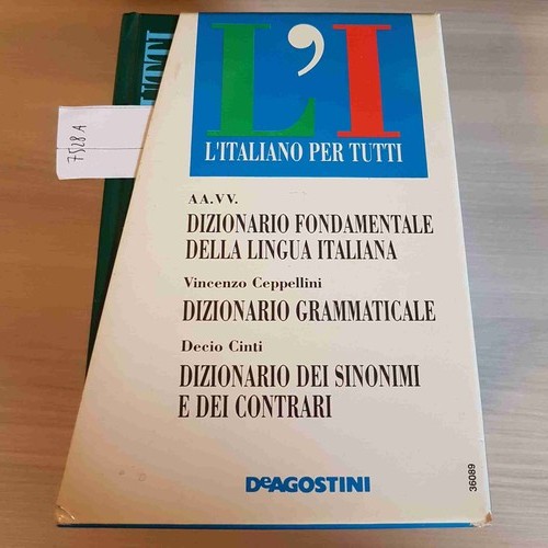 Dizionario fondamentale della - dizionario,