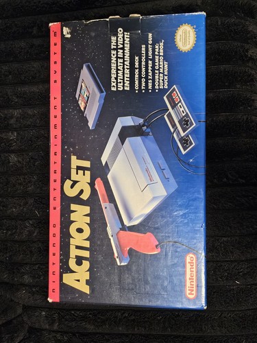 Nintendo nes action set - nes, box