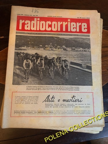 Radiocorriere 1952 ed - radiocorriere, n°12