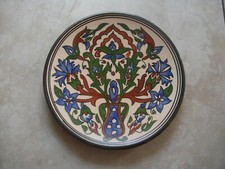 Piatto ceramica decorato - piatto,