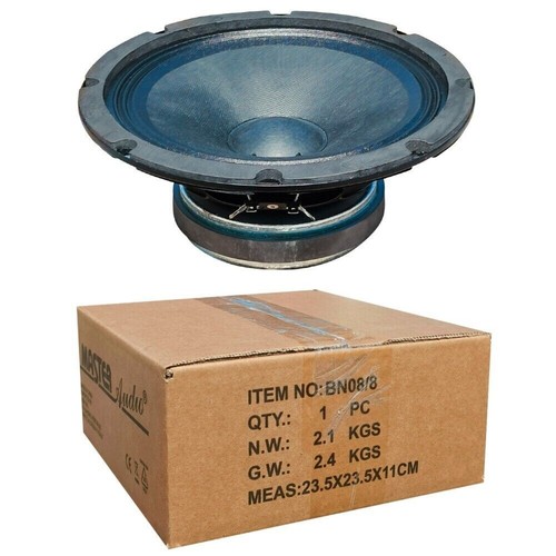 Master audio bn08 woofer - audio, bn08/8