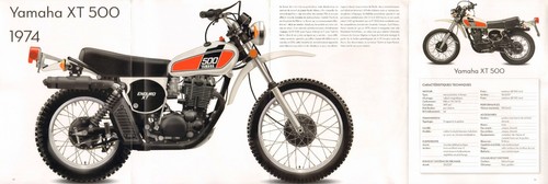 Fiche moto yamaha - yamaha, 500