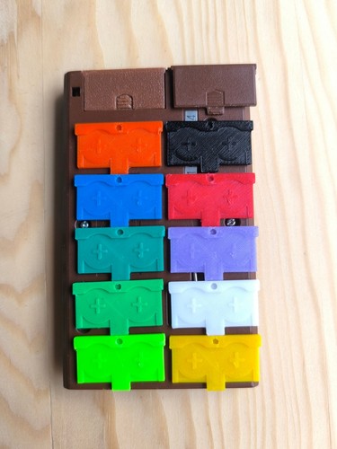 Cache piles pour console game - cache,