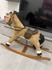 CAVALLINO A DONDOLO MARRONE