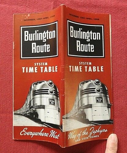 1957 burlington route via dei - route,