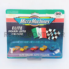 Vintage GALOOB MICRO MACHINES - ELITE Grandi Auto Italiane MOC NEW GIG Italy