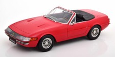 Ferrari 365 GTB Daytona Cabrio 1° serie 1969 rossa scala 1:18 KK 180611  