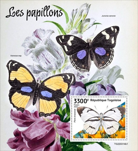 Farfalle mnh francobolli - farfalle,