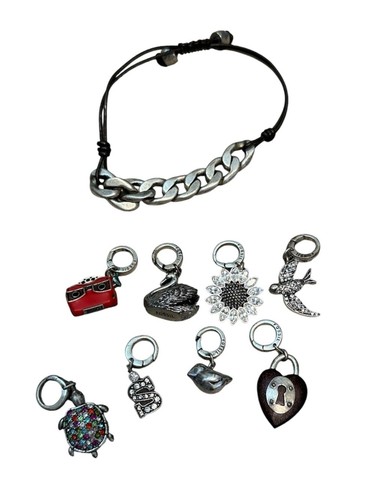 Bracciale charm regolabile - charm,