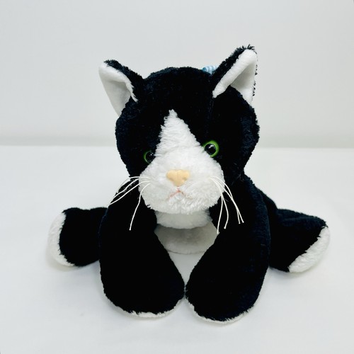 Peluche gatto smoking nero