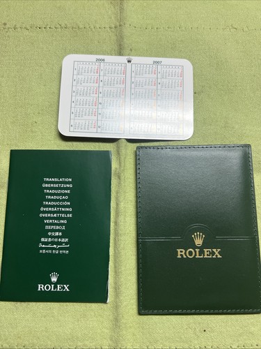 Vintage rolex wallet paper - rolex,