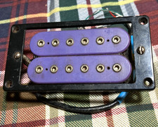 Pickup collo chitarra viola Dimarzio DP156 "Humbucker From Hell" anni '80
