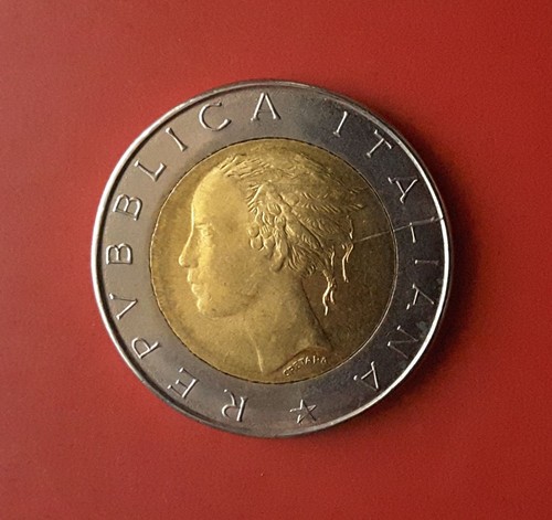 500 lire 1983 - lire, errore