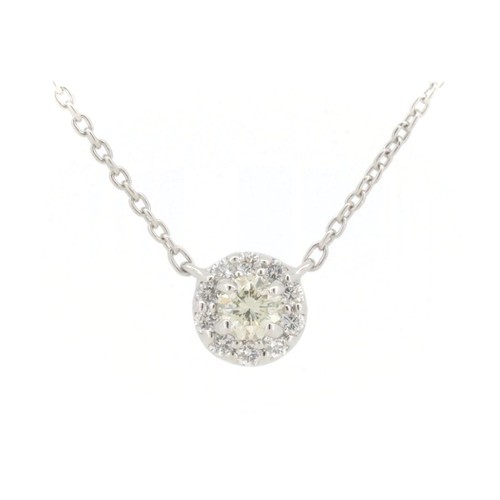 Collana con diamanti - , gialli