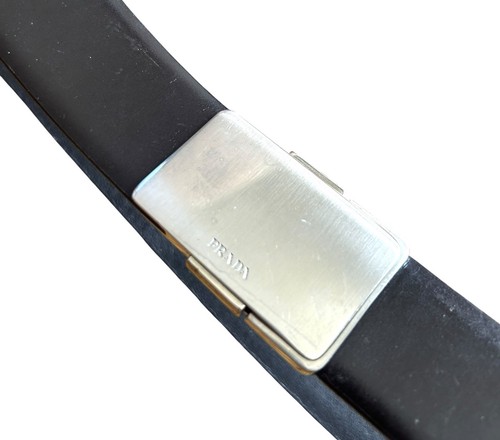 Cintura prada pelle nera - in,