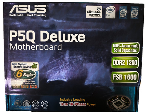 Asus p5q deluxe green lga775 - green,