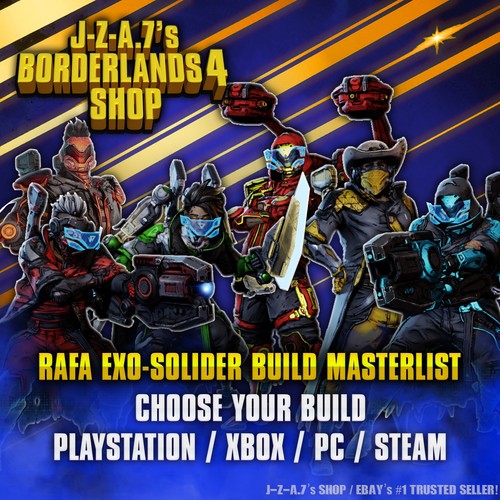 Borderlands rafa builds - borderlands,