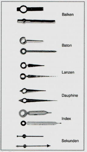 Aiguilles omega hands - omega, 552